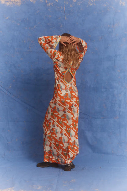 Kinga Csilla - Farfalla Olive Dress