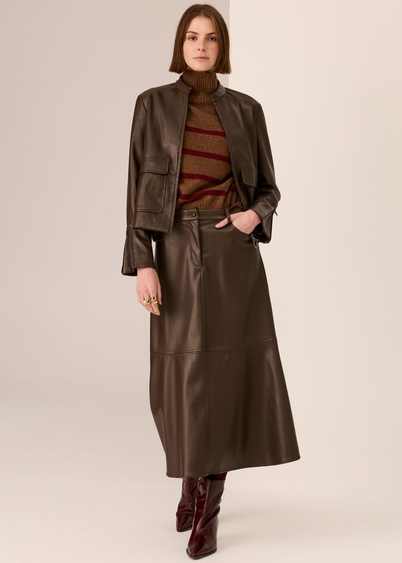 POL - Hugo Skirt Chocolate