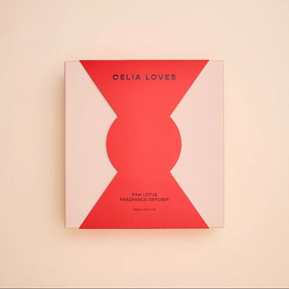 Celia Loves - Pink Lotus Diffuser Gift Set