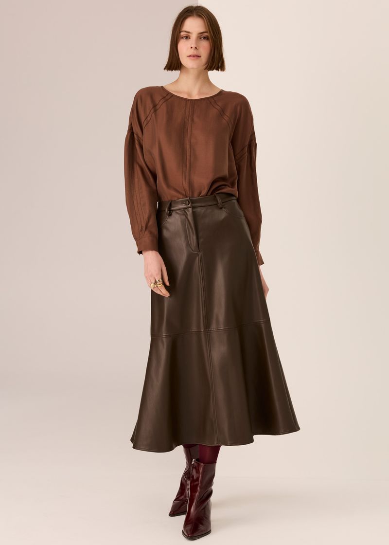 POL - Hugo Skirt Chocolate