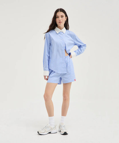 HolidayShop - Blue Striped Shirt