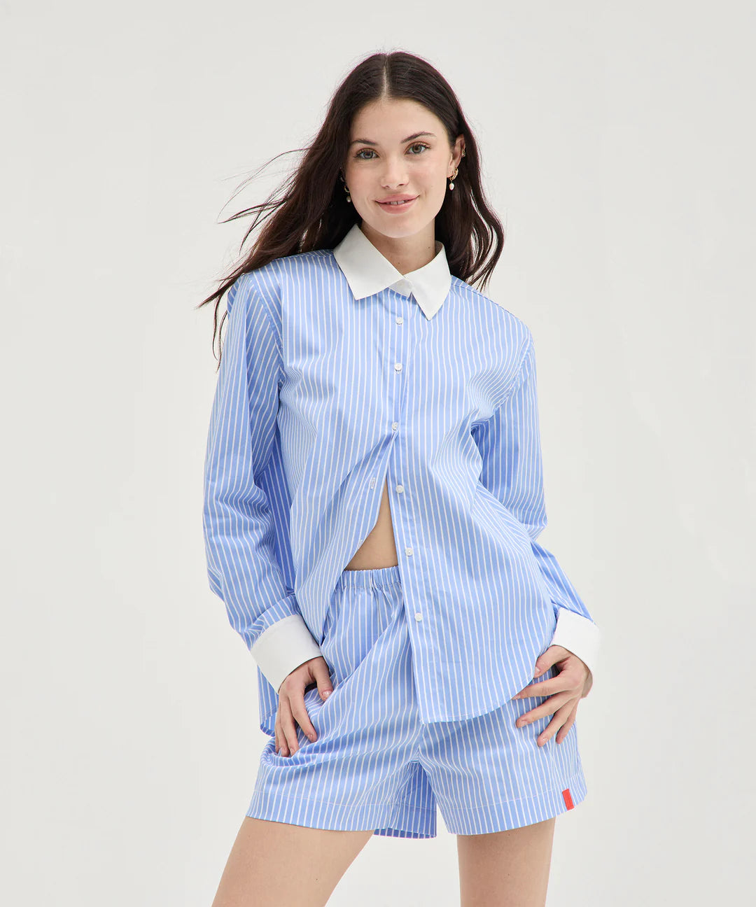 HolidayShop - Blue Striped Shirt