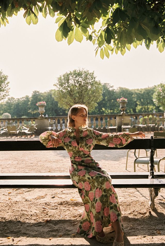 Palm Noosa - Elodie Dress Pink Jardin