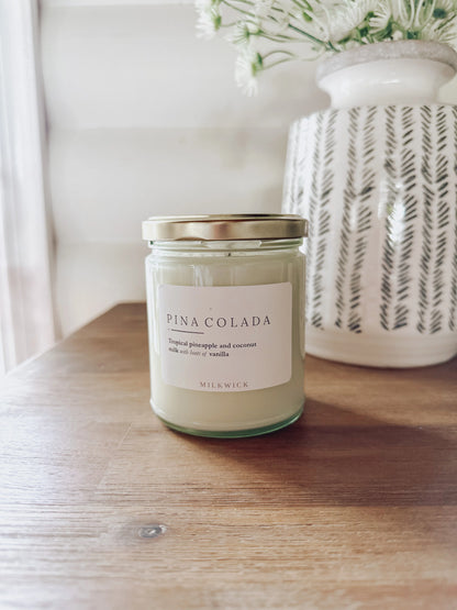 Milkwick Candle - Pina Colada