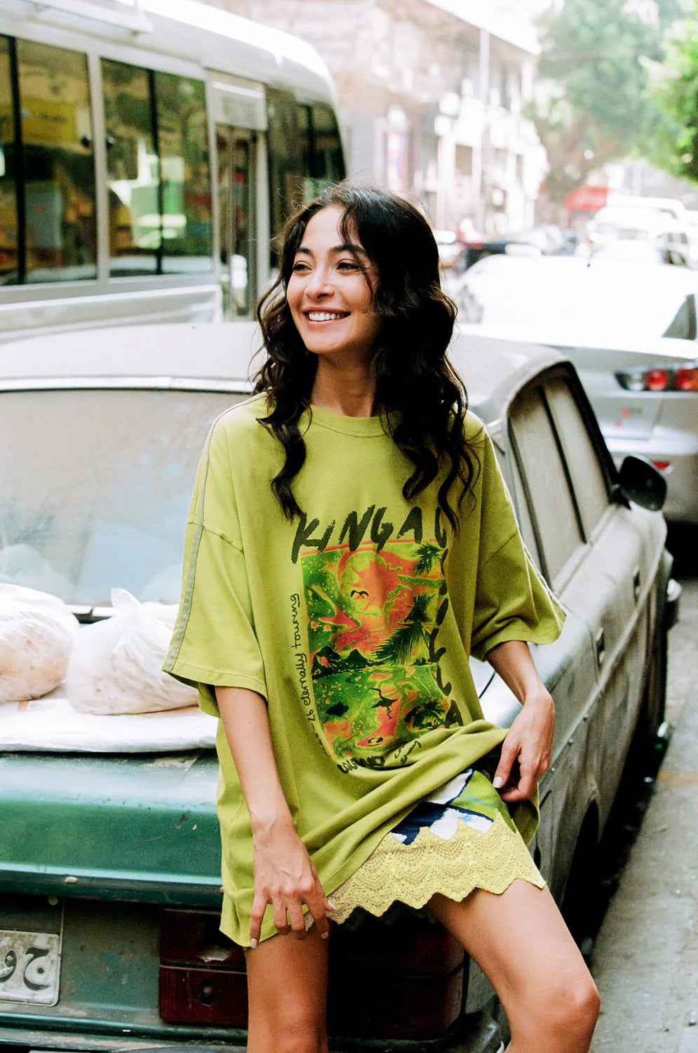 Kinga Csilla - Oro Tile Vera Mini Skirt