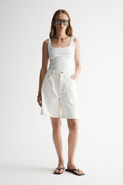 Elka Collective - Odin Short in Ivory