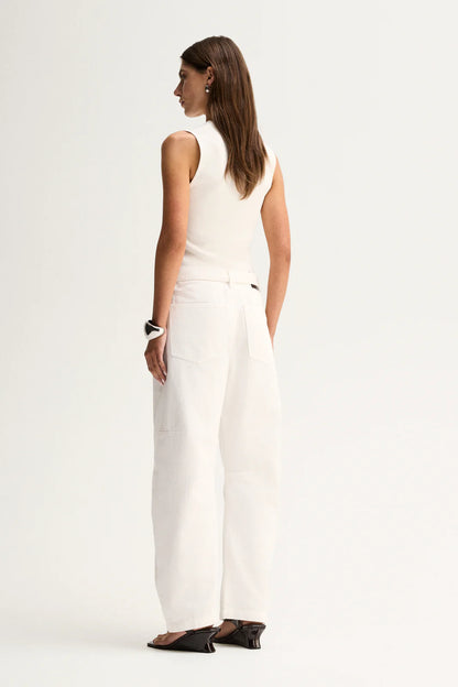 Elka Collective - Mayfield Denim Pant Ivory