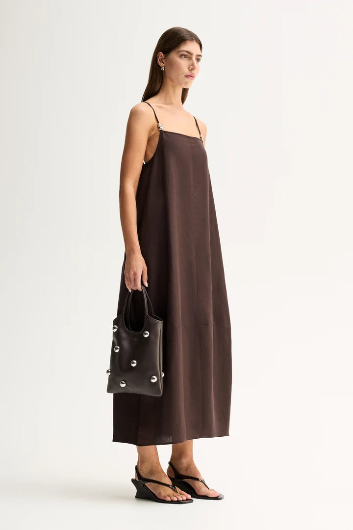 Elka Collective - Carlo Maxi Dress Chocolate