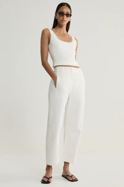 Elka Collective - Lakyn Pant White