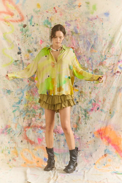 Kinga Csilla - Kate Eliza x Kinga Csilla Echo Dorato Shirt