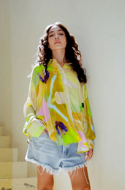 Kinga Csilla - Kate Eliza x Kinga Csilla Echo Dorato Shirt