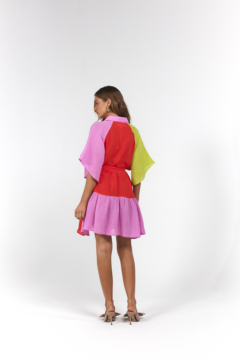 La Bohème Girls - Moxie Mini Dress Candy Stripe (PREORDER)