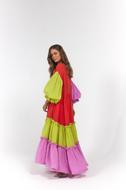 La Bohème Girls - Leilani Maxi Candy Stripe (PREORDER)