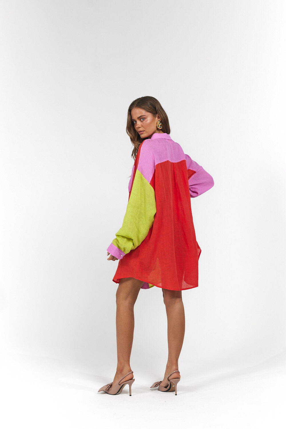 La Bohème Girls - Clyde Shirt Candy Stripe (PREORDER)