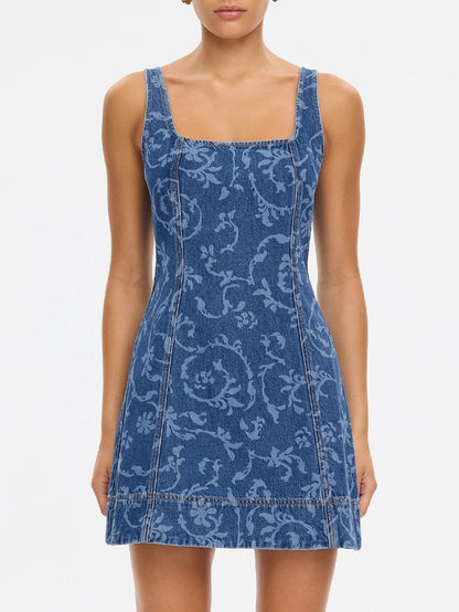 KIVARI - Oriana Denim Mini Dress