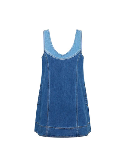 KIVARI -  Coralie Denim Mini Dress