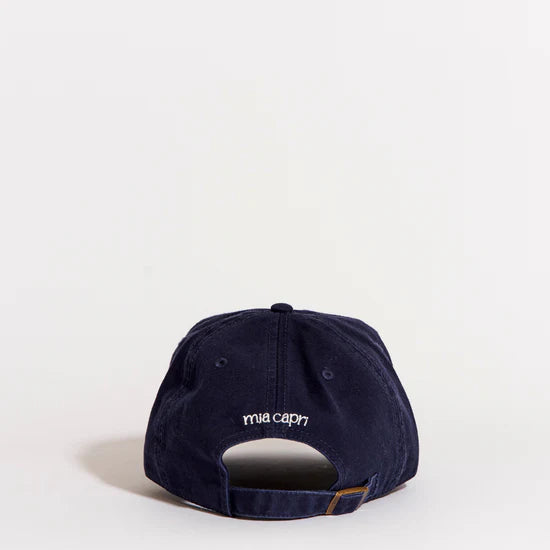 Mia Capri - Embroidered Cap Navy