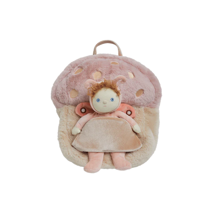 Olli Ella - Hopalong Mushroom Backpack Pink