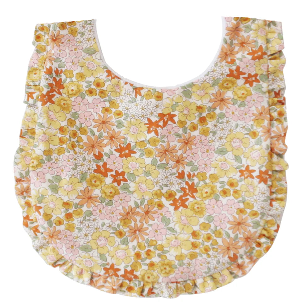 Alimrose - Ruffle Edge Bib Sweet Marigold