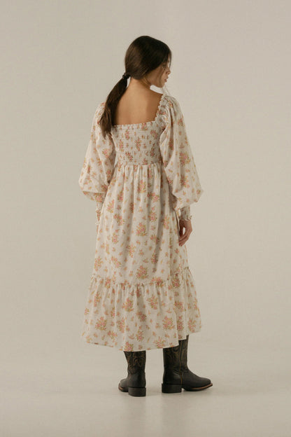 Oak Meadow - Jane Dress in Della Floral Blush
