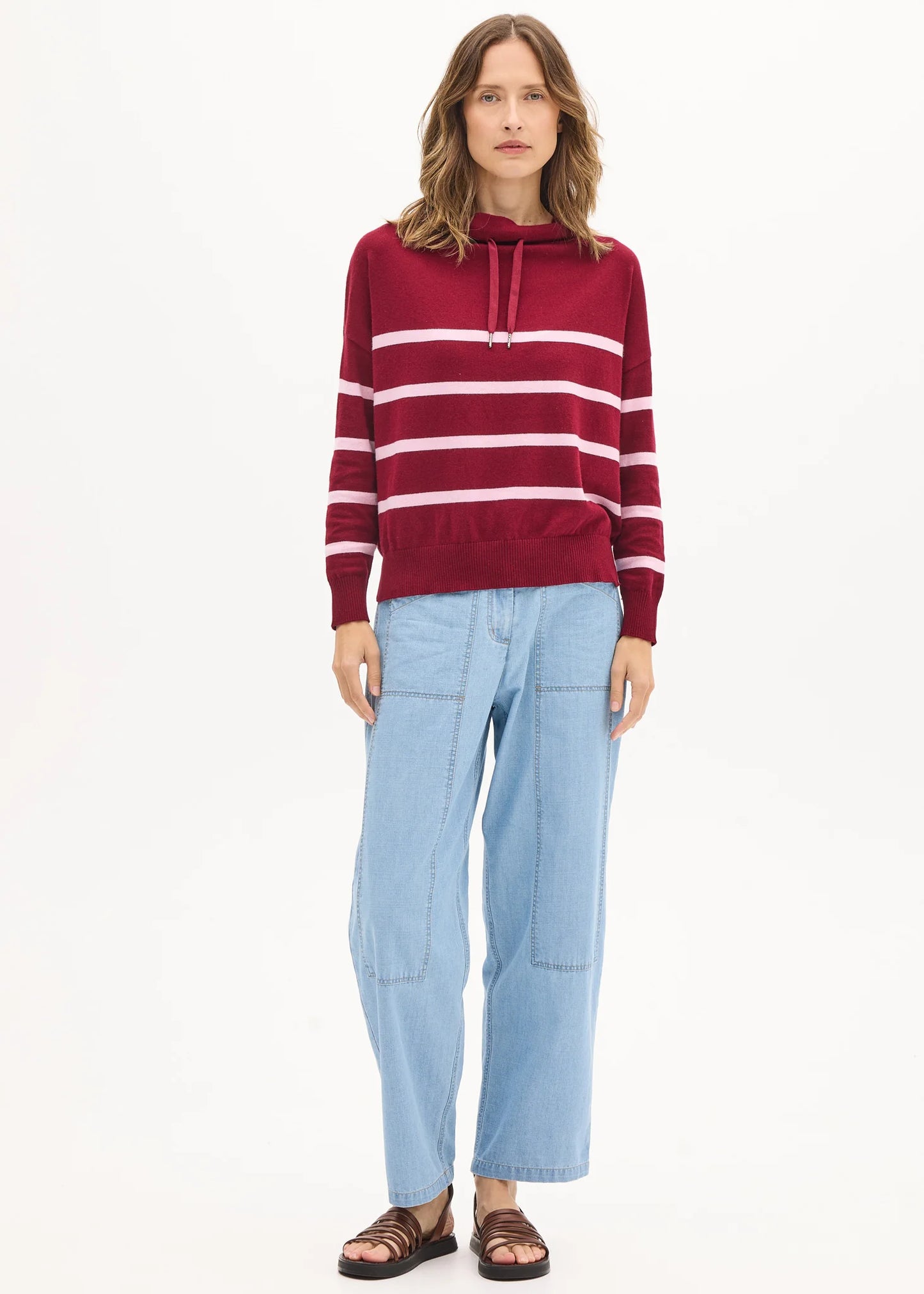 POL - Rowan Drawcord Knit Berry/Pink
