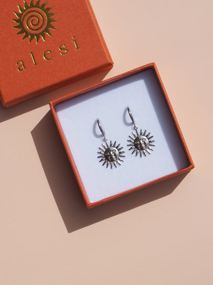Alesi - Sun Earrings Silver