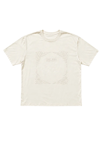 FAR MER - Paisley Emboss Crew Tee
