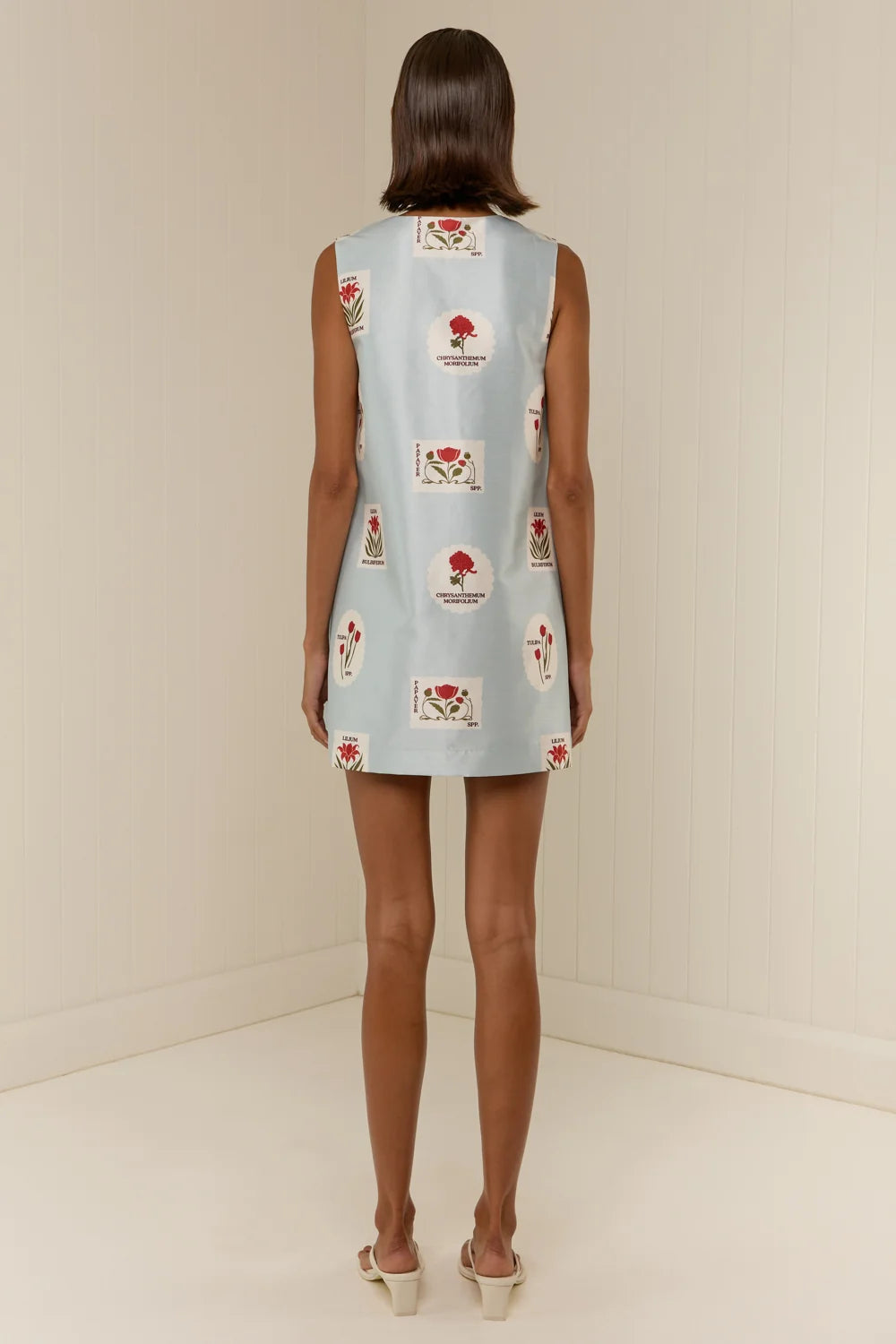 Palm Noosa - Juniper Mini Dress Franco Stamp