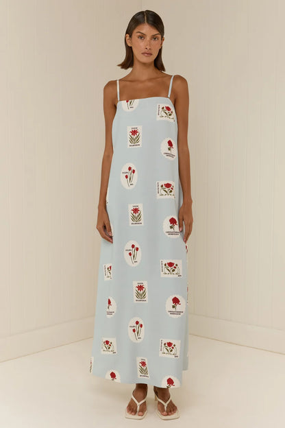 Palm Noosa - Alessia Dress Franco Stamp