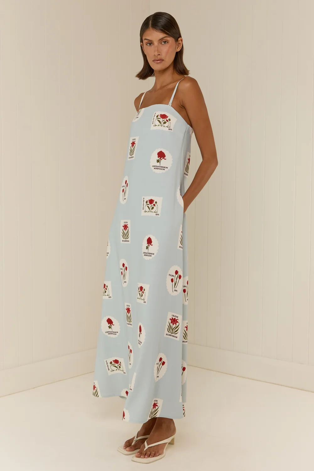 Palm Noosa - Alessia Dress Franco Stamp