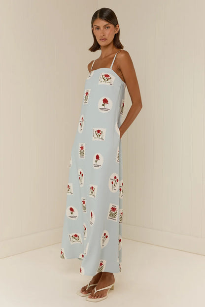 Palm Noosa - Alessia Dress Franco Stamp