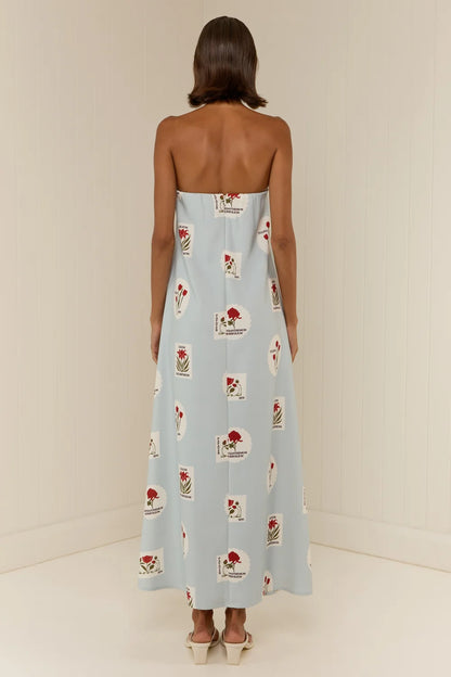 Palm Noosa - Alessia Dress Franco Stamp
