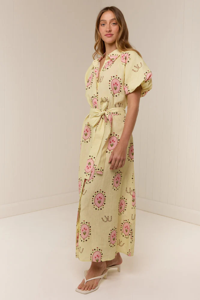 Palm Noosa - Marla Dress in Savanna Tile