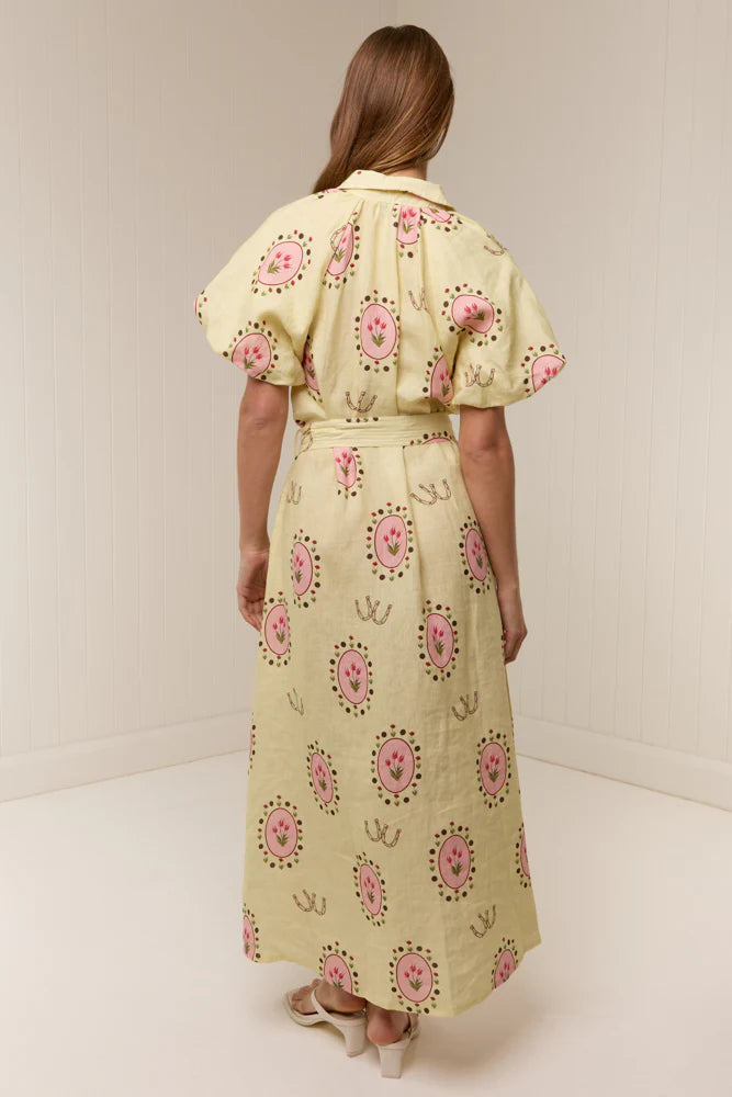 Palm Noosa - Marla Dress in Savanna Tile
