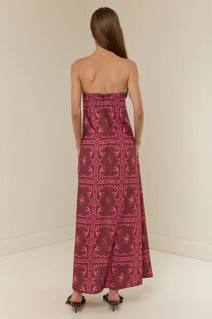 Palm Noosa - Alessia Dress Elizabeth Tile