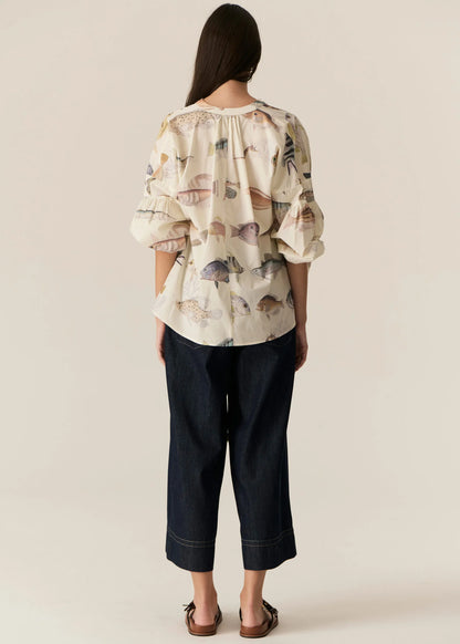 POL - Carsen Crop Denim Pant in Dark Wash