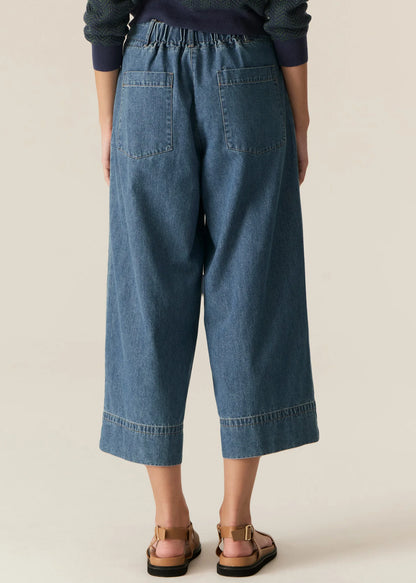 POL - Carsen Crop Denim Pant Light Wash