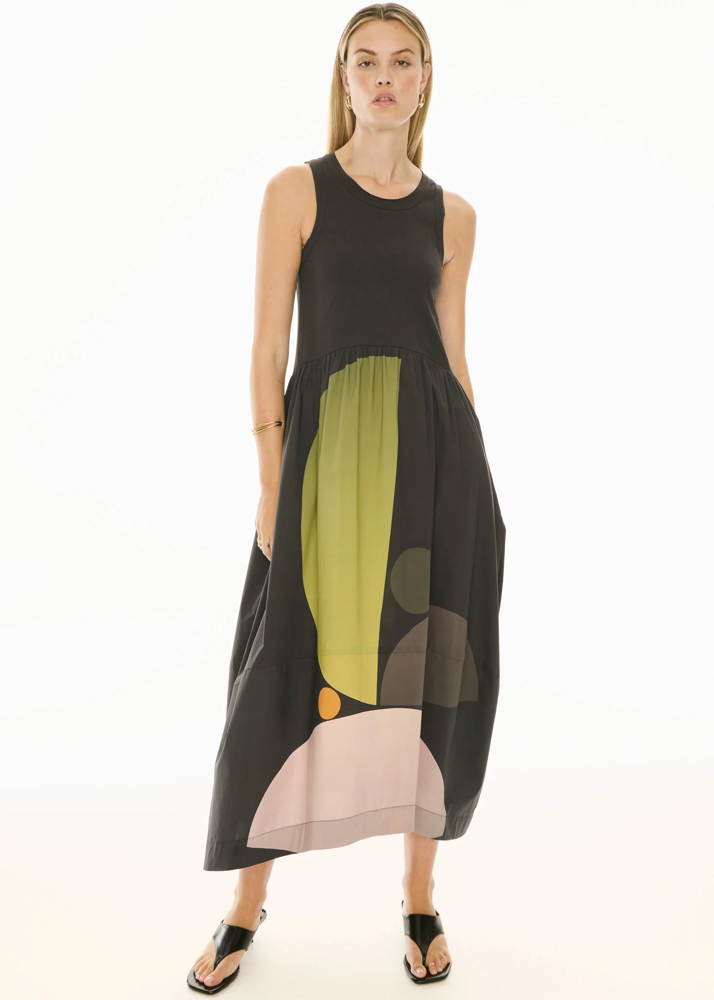 POL - Belle Print Tank Dress