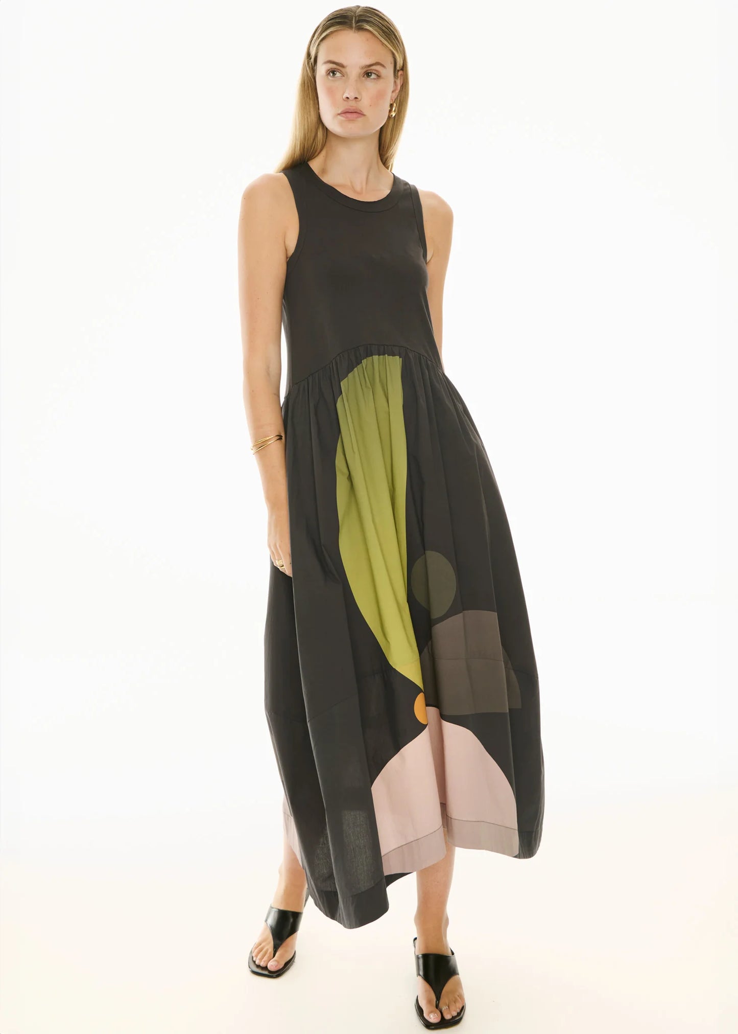 POL - Belle Print Tank Dress