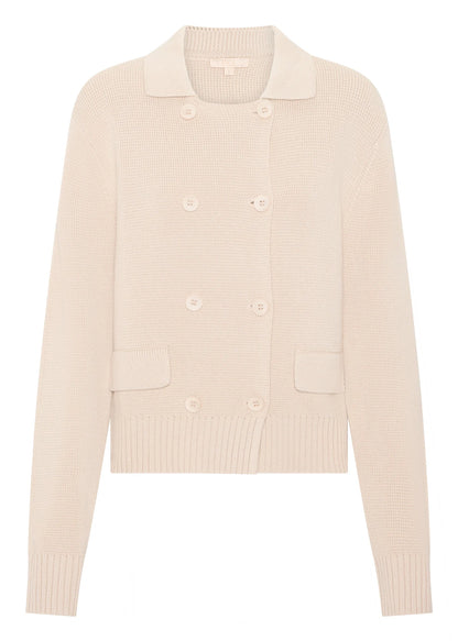 POL - Taylor Double Knit Jacket Pebble