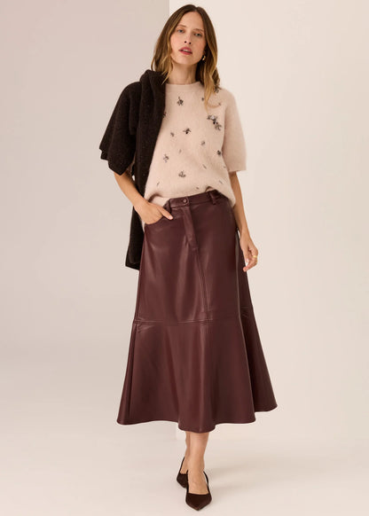POL - Haviland Beaded Knit Tee Blush