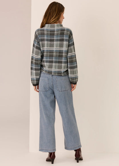 POL - Andie Cropped Jean Blue Wash