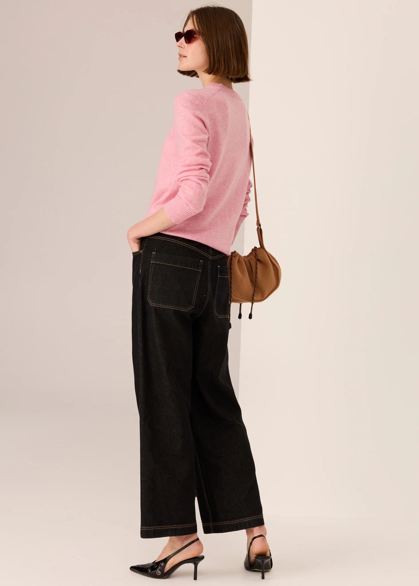 POL - Orson Crew Knit Pink