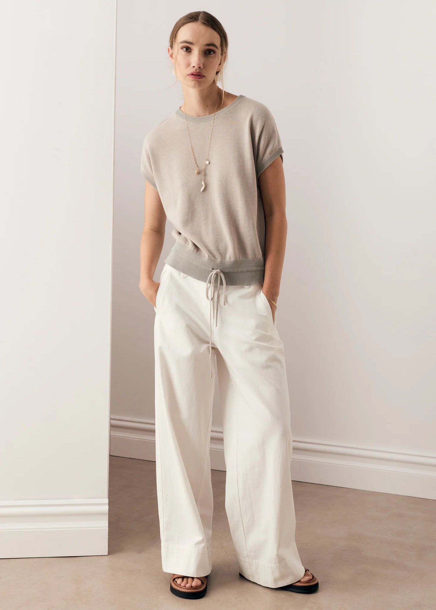 POL - Lira Pant White