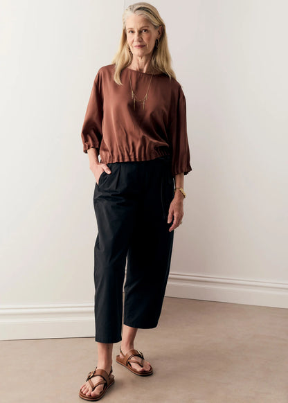 POL - Alma Barrel Pant Black