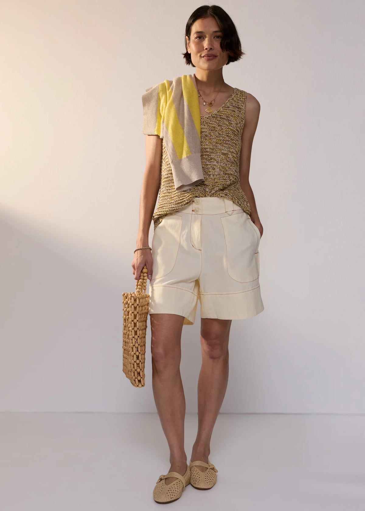 POL - Oskar Shorts Cream