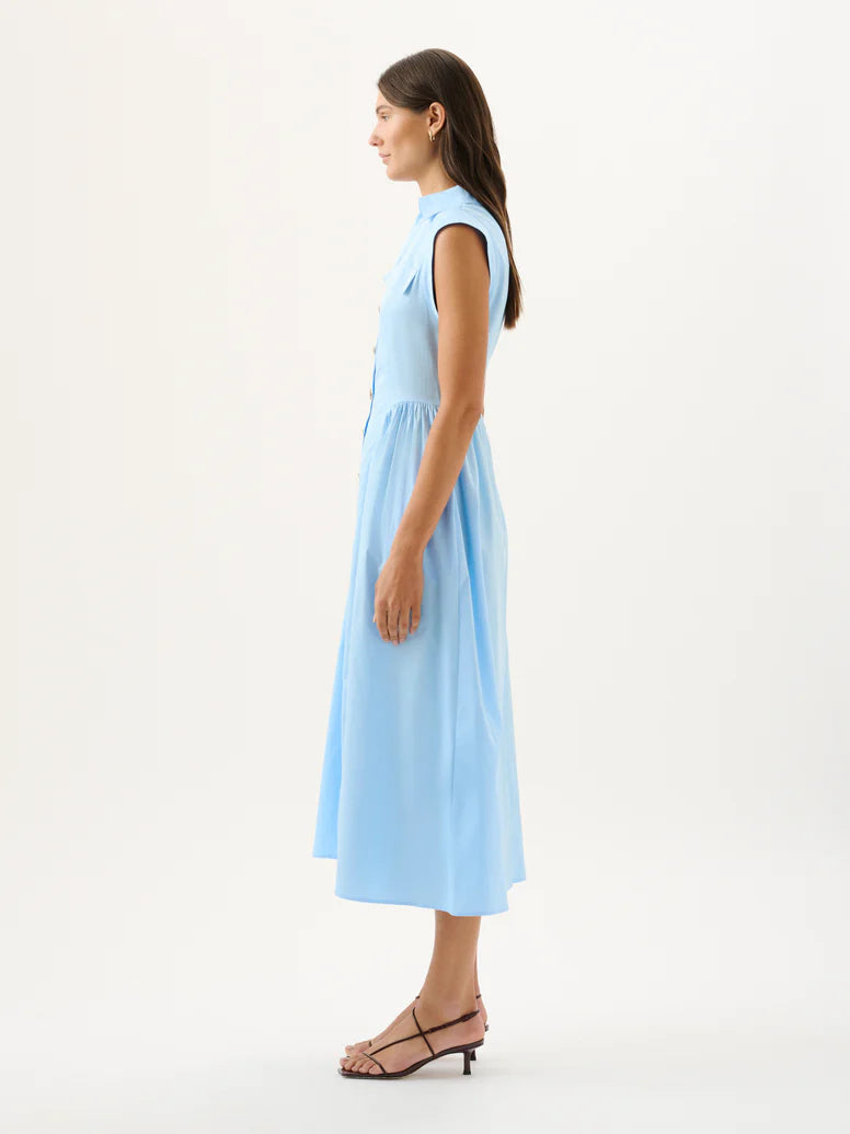 ROAME - Skylar Dress in Bluebell