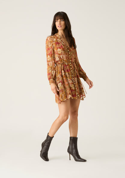 MOS The Label - Morgan Print Mini Dress