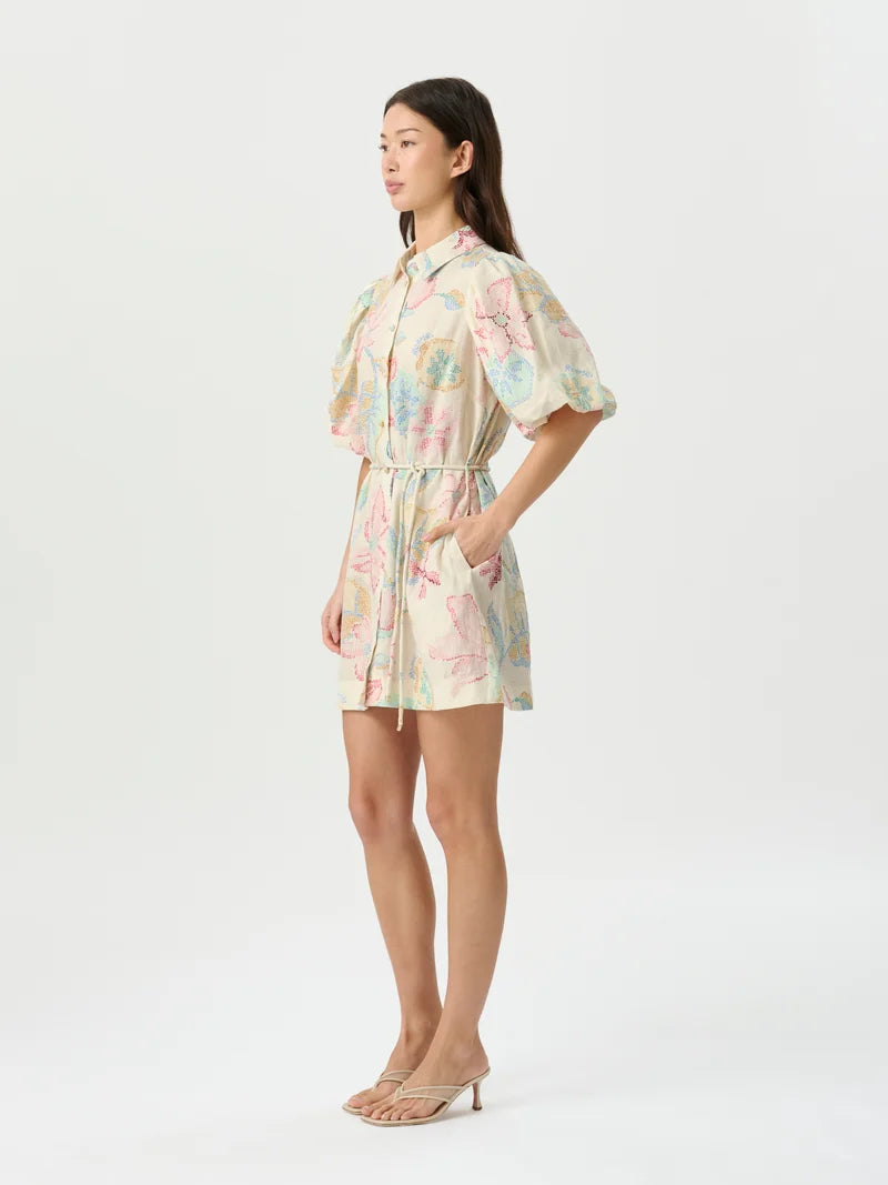ROAME - Berkeley Mini Dress Heritage Bloom