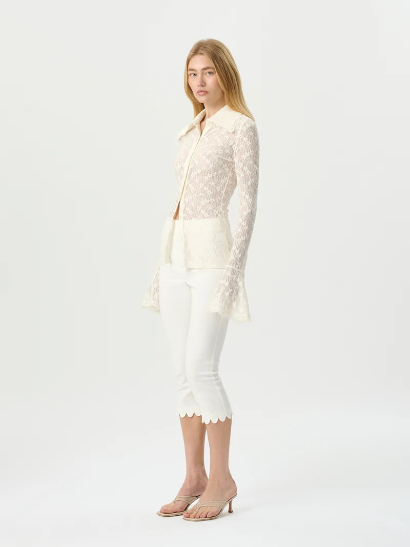 ROAME - Daisie Shirt Cameo Lace